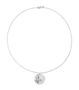 Harrods Monica Vinader Sterling Silver Libra Zodiac Necklace 46cm- Buy online at McGrocer