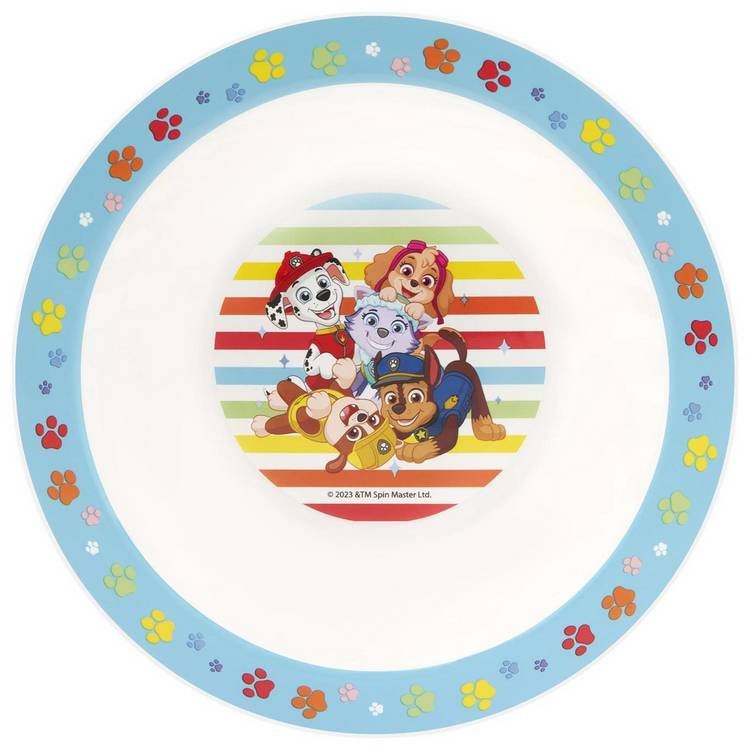 Paw Patrol kids dinner set blue (British brand)