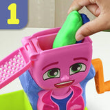Play-Doh Hair Stylin' Salon playset with 6 tubs and 7 accessories (British brand)