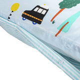 Argos Home London Blue Kids Bedding Set Single, imported from the UK