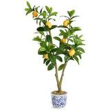 Home faux lemon tree artificial plant 41 inch (British brand)
