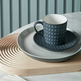 Denby stoneware mugs charcoal set of 2, imported from the UK