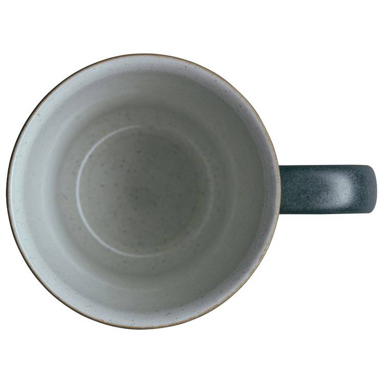 Denby stoneware mugs charcoal set of 2, imported from the UK