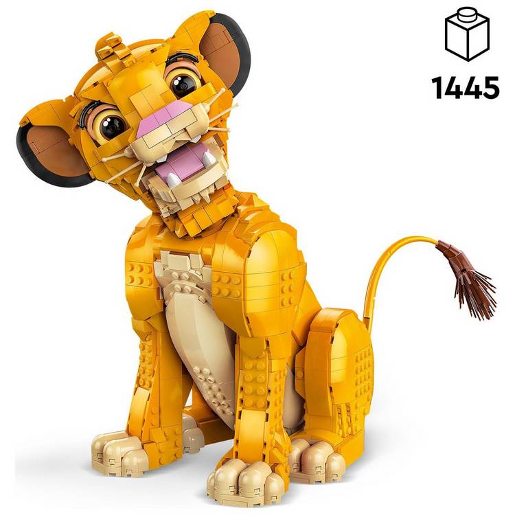 LEGO Disney Young Simba building set 1445 pieces - British product