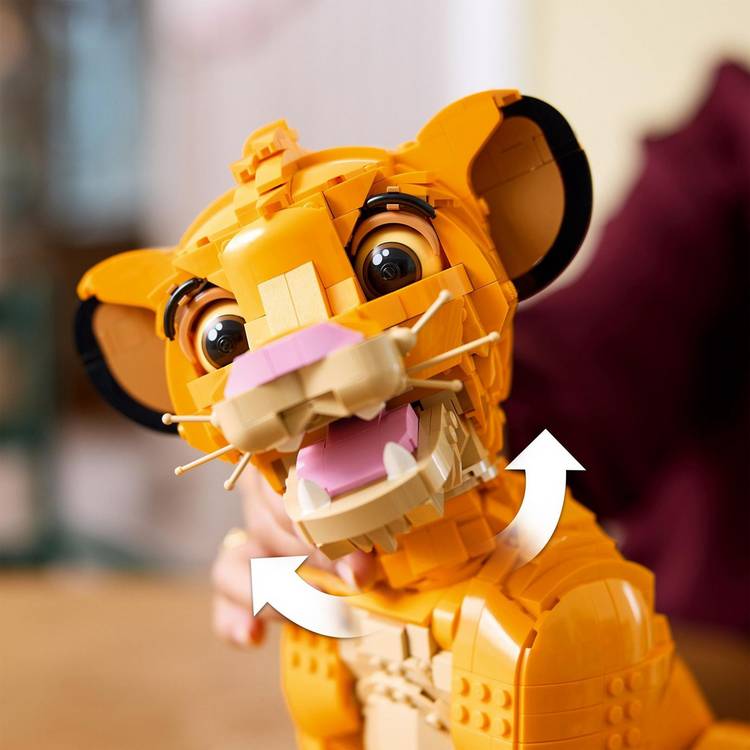 LEGO Disney Young Simba building set 1445 pieces - British product