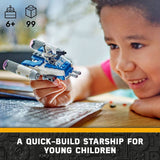 LEGO Star Wars Captain Rex Y-Wing Microfighter building set (British brand)