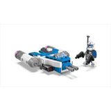 LEGO Star Wars Captain Rex Y-Wing Microfighter building set (British brand)