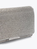 KG Kurt Geiger Silver Abra Gem Bag handbag (British brand)