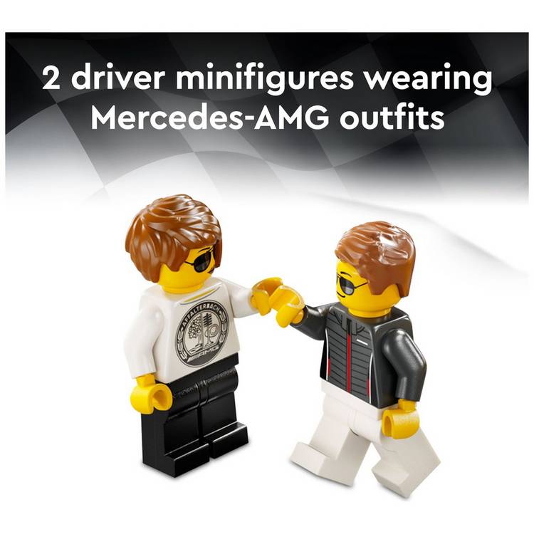 LEGO Speed Champions Mercedes double pack 808 pieces, imported from the UK