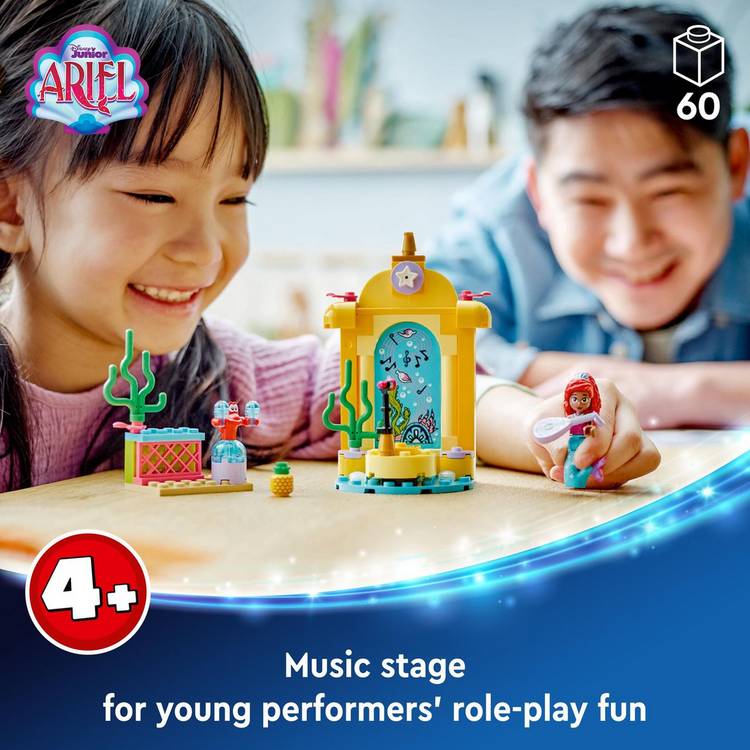 LEGO Disney Ariel's Music Stage building set 60 pieces UK version
