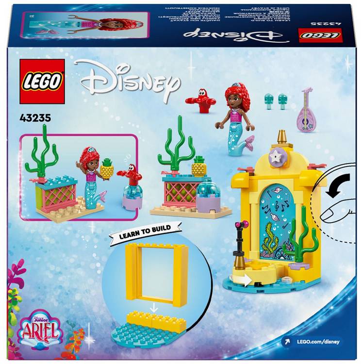 LEGO Disney Ariel's Music Stage building set 60 pieces UK version