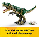 LEGO Creator 3in1 T. Rex dinosaur toy building set, UK version