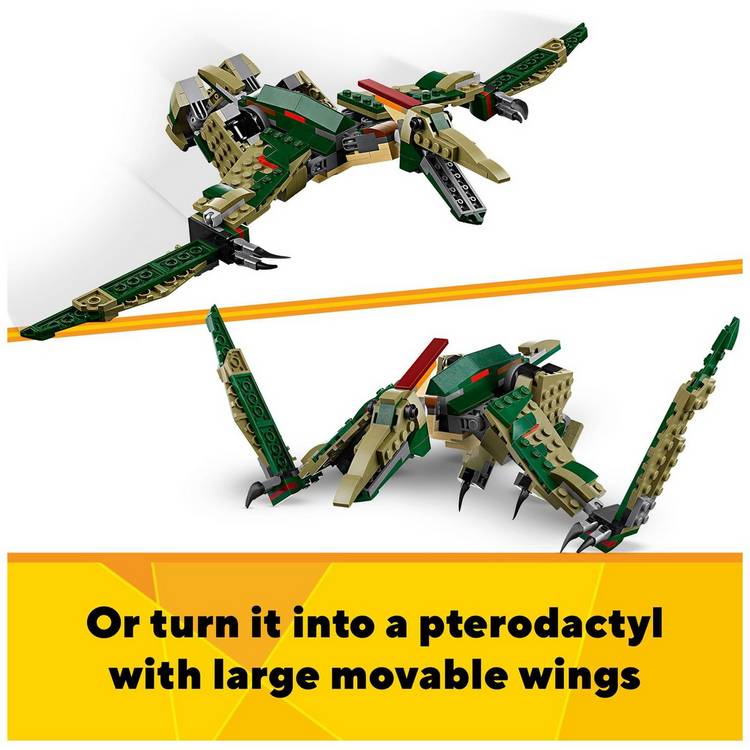 LEGO Creator 3in1 T. Rex dinosaur toy building set, UK version