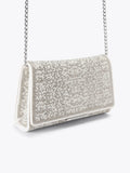 KG Kurt Geiger White Abra Gem Bag small crossbody bag (British brand)