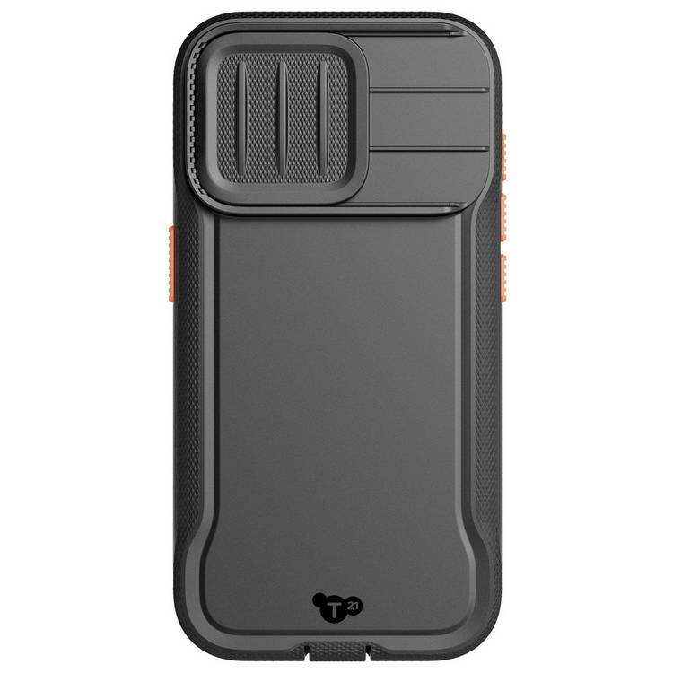 Tech21 Evo phone case for iPhone 15 Pro in black (British brand)