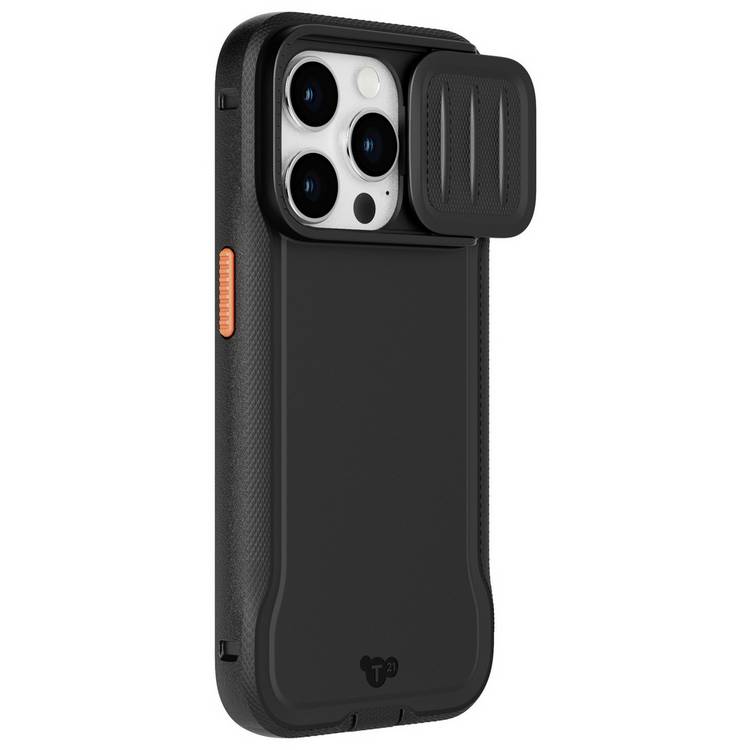 Tech21 Evo phone case for iPhone 15 Pro in black (British brand)