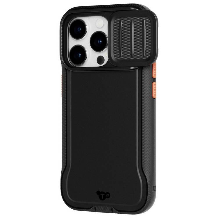 Tech21 Evo phone case for iPhone 15 Pro in black (British brand)