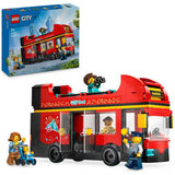 LEGO City double-decker sightseeing bus toy, 60407 (British brand)