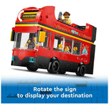 LEGO City double-decker sightseeing bus toy, 60407 (British brand)