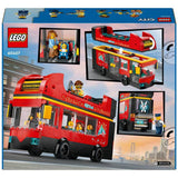 LEGO City double-decker sightseeing bus toy, 60407 (British brand)