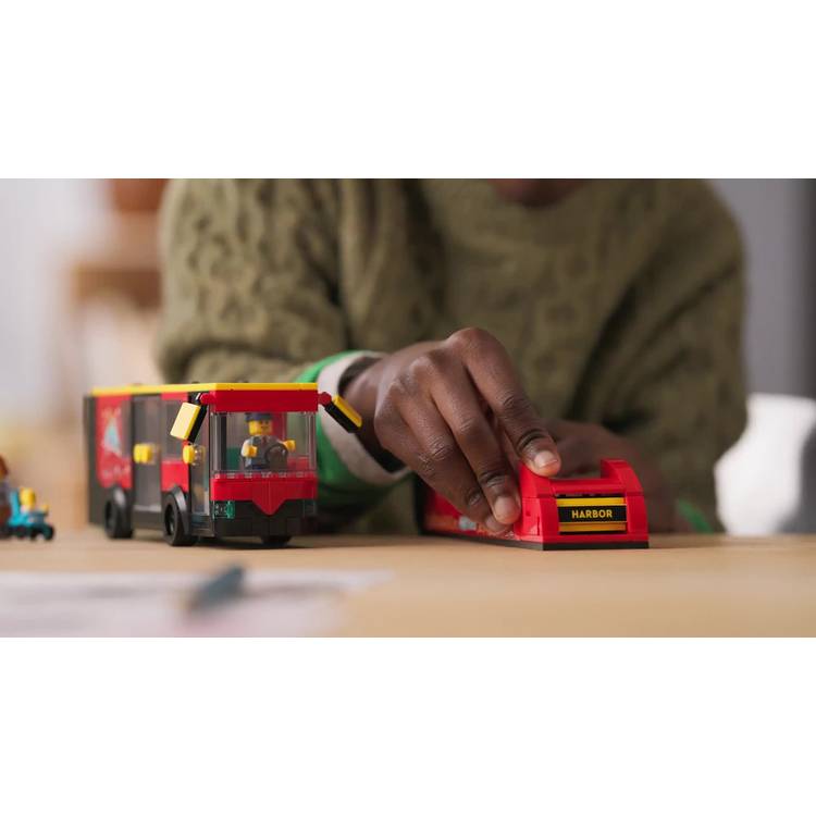 LEGO City double-decker sightseeing bus toy, 60407 (British brand)