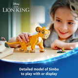 LEGO Disney Simba Lion King Cub building toy 11cm, imported from the UK