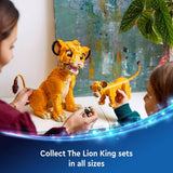 LEGO Disney Simba Lion King Cub building toy 11cm, imported from the UK