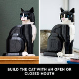 LEGO Ideas Tuxedo Cat model 1710 pieces, UK version