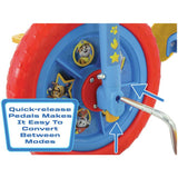 Paw Patrol 2-in-1 balance and beginner bike 10 inch, imported from the UK