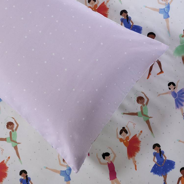 Argos Home kids bedding set Dancers pattern single, imported from the UK