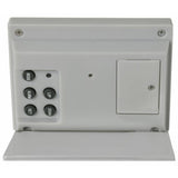 Acctim Mini Flip travel alarm clock silver, UK version