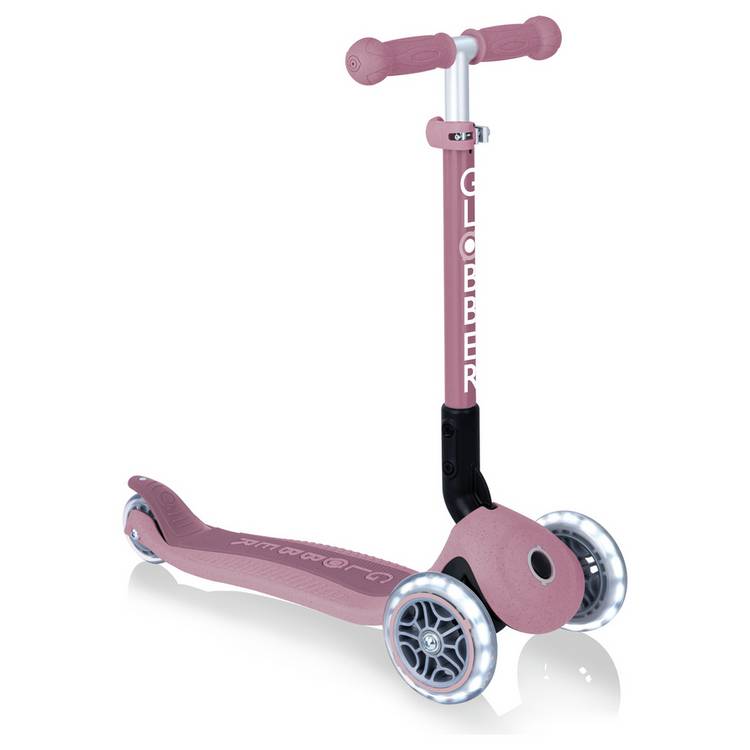 Globber Junior Ecological 3 wheel scooter Berry (British brand)
