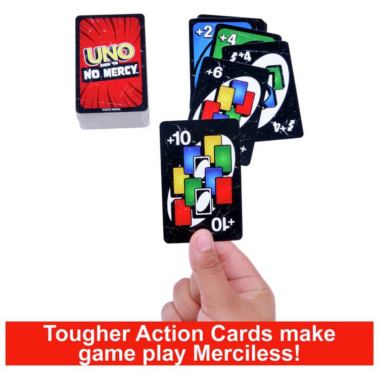 UNO Show 'em No Mercy card game (British brand)
