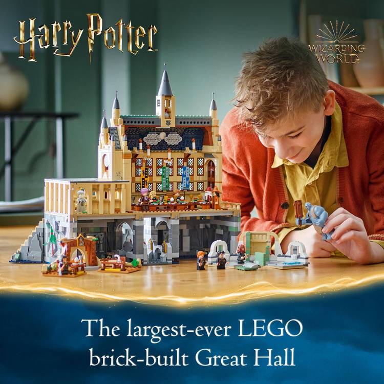 LEGO Harry Potter Great Hall set 76435, UK version