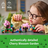 LEGO Minecraft Cherry Blossom Garden building set - British product