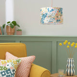 Argos Habitat x Scion Blue Meadow Lampshade - 30cm- Buy online at McGrocer