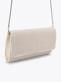 Kurt Geiger Tilly Pearl clutch bag in white - British product