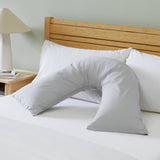 Argos Habitat Cotton Rich 180 TC V Shape Pillowcase Pair Dove Grey- Buy online at McGrocer