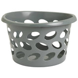 Home Essentials grey laundry basket 30 litre - British product
