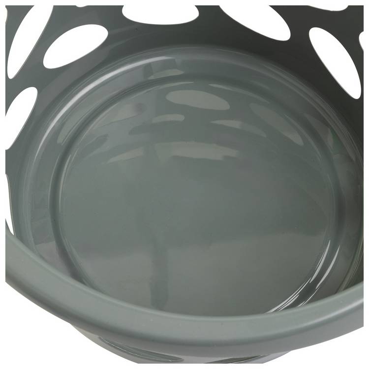 Home Essentials grey laundry basket 30 litre - British product