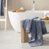 Habitat supersoft bath towel rustic blue 130x70cm, imported from the UK
