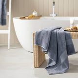 Argos Habitat Supersoft Bath Towel - Rustic Blue 130x70cm- Buy online at McGrocer