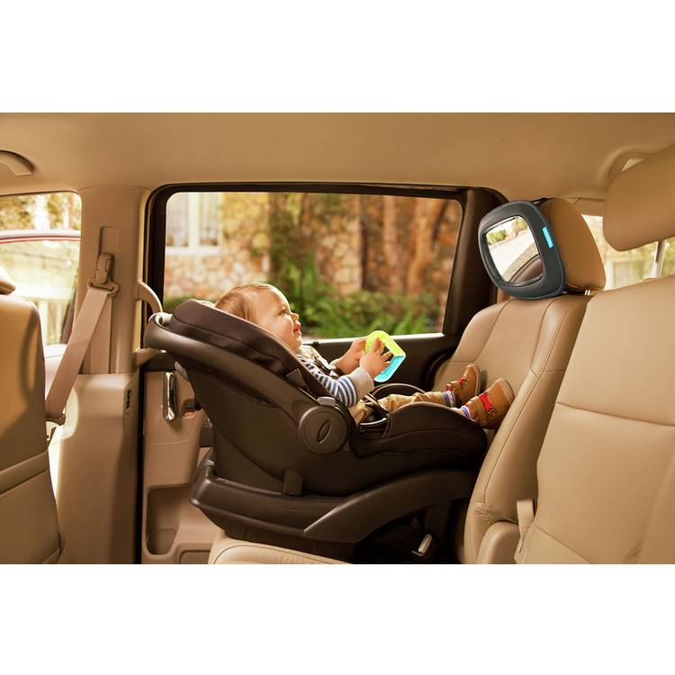 Munchkin baby car mirror with wide-angle convex design - British product