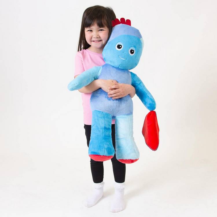 In the Night Garden Igglepiggle plush toy 65cm, imported from the UK