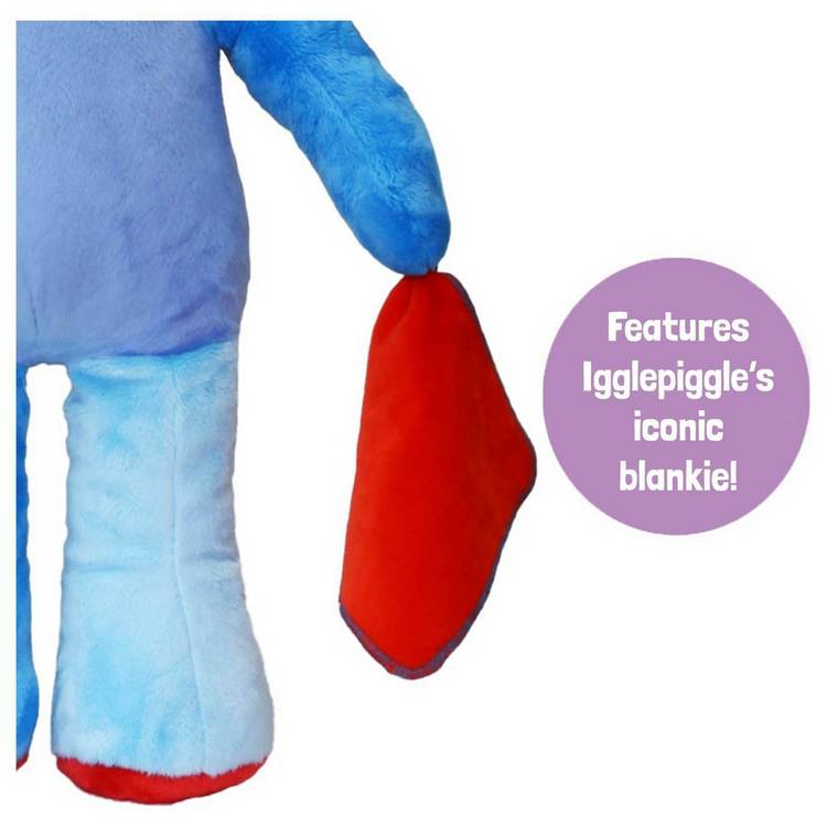 In the Night Garden Igglepiggle plush toy 65cm, imported from the UK