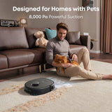 eufy X10 Pro Omni robot vacuum and mop station - British product
