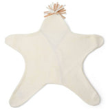 Clair De Lune fleece wrap blanket cream - British product