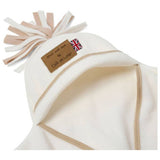 Clair De Lune fleece wrap blanket cream - British product