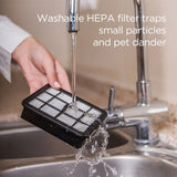 Bush bagless cylinder corded vacuum cleaner with HEPA filter, UK version