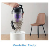 Bush bagless cylinder corded vacuum cleaner with HEPA filter, UK version